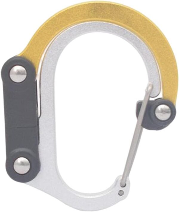 Carabiner Clip and Hook (Mini) for Travel, Luggage, and Small Bags