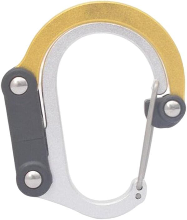 Carabiner Clip and Hook (Mini) for Travel, Luggage, and Small Bags
