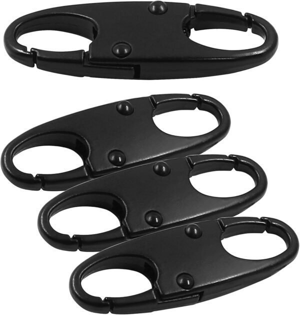 Double Small Carabiner Clips